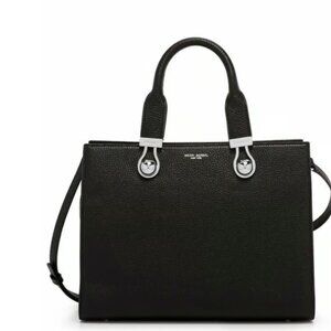 Henri Bendel Black Satchel